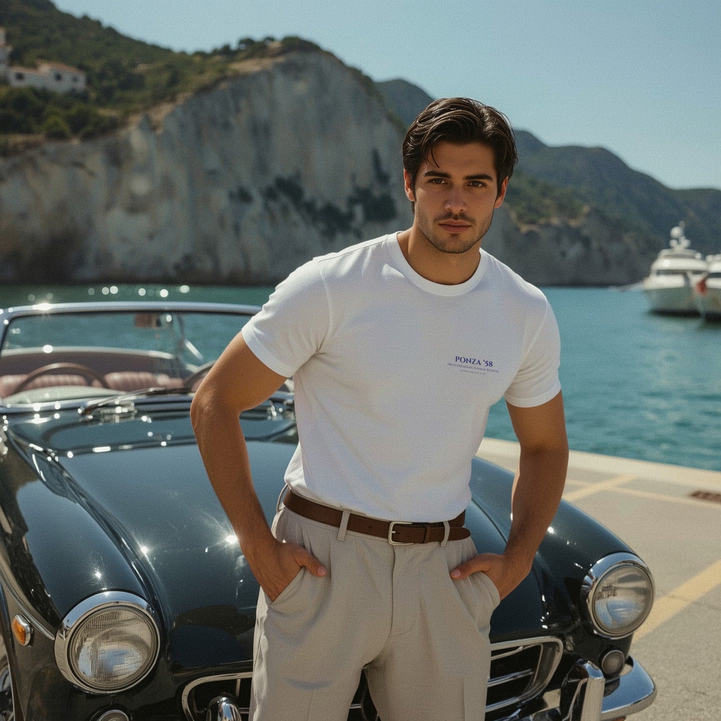 Ponza 1958 T-shirt | Island Heritage Club