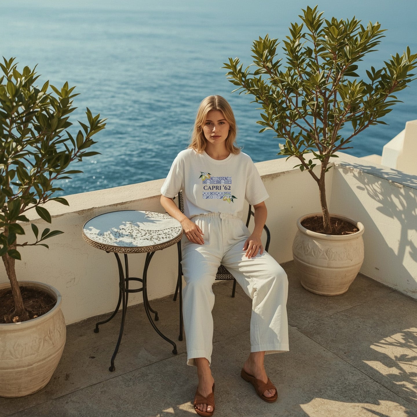 Capri ’62 T-Shirt | Vintage Riviera Charm Meets Modern Elegance