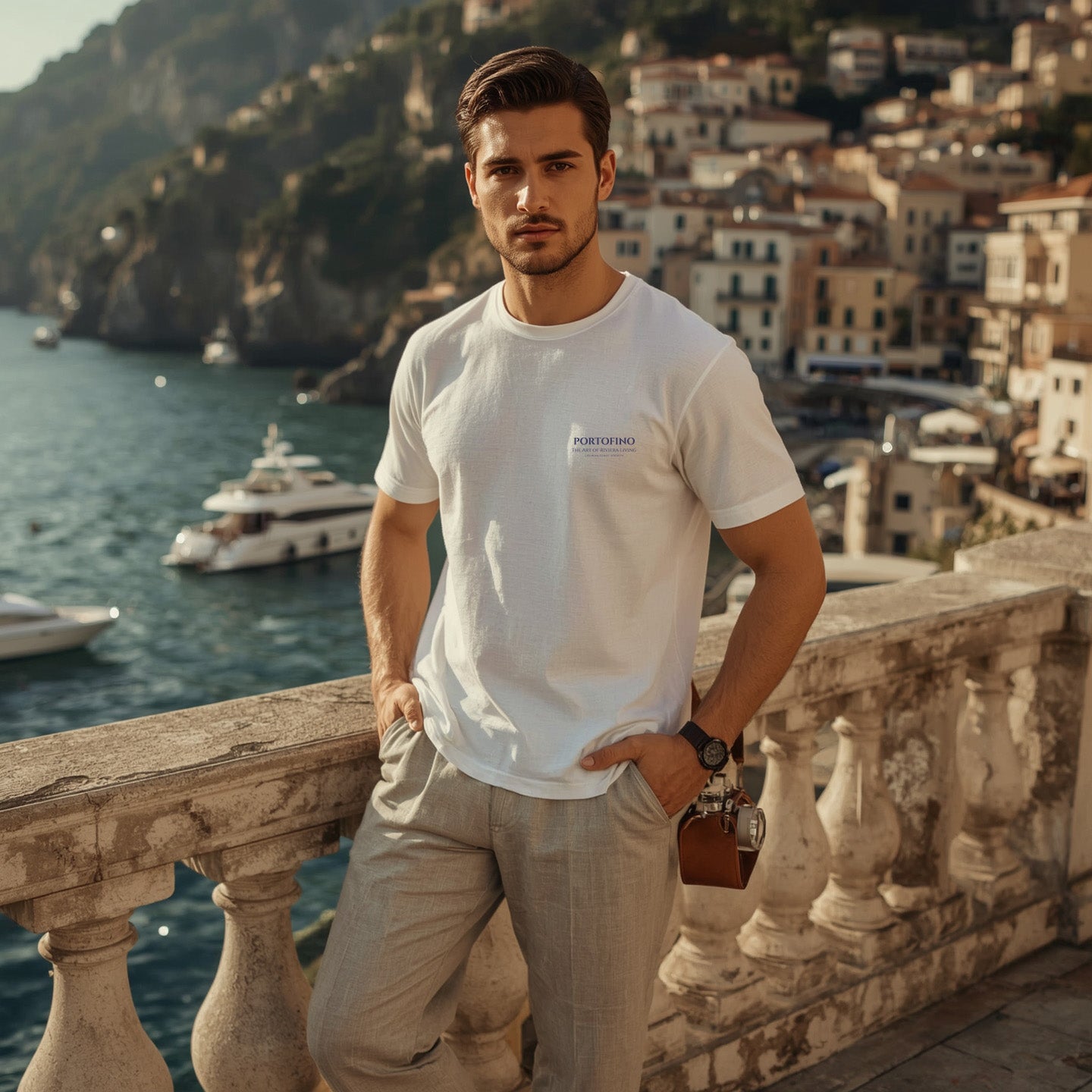 Portofino T-shirt | Liguria Costa Society