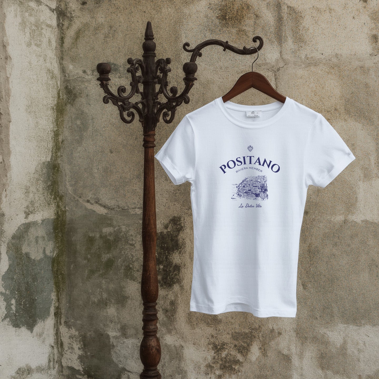 Positano Riviera Member T-Shirt – Timeless Charm from the Italian Coast