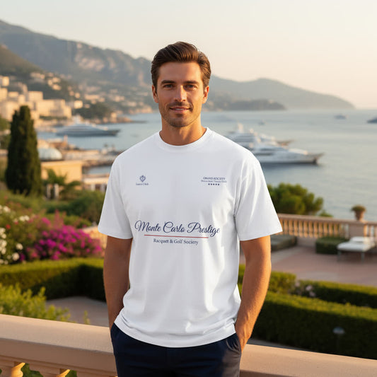 Monte Carlo Prestige White Tshirt