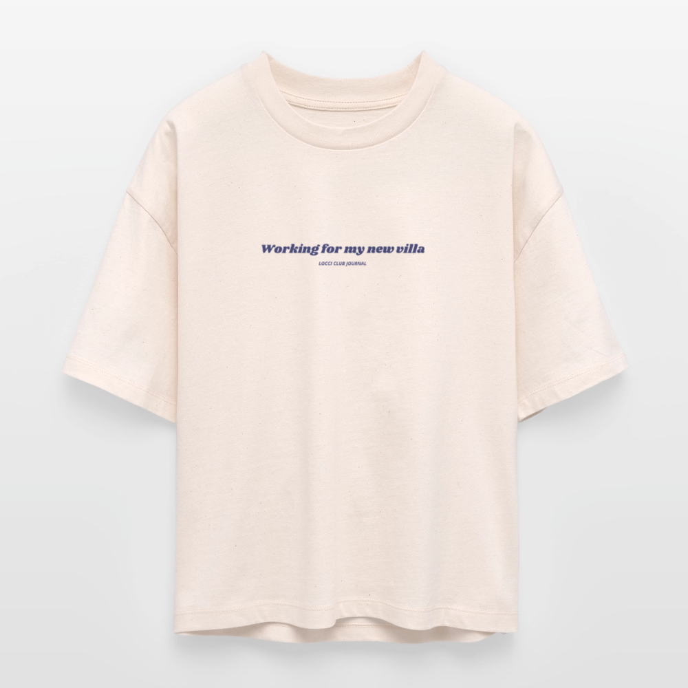 7.Working for my new villa - natural raw