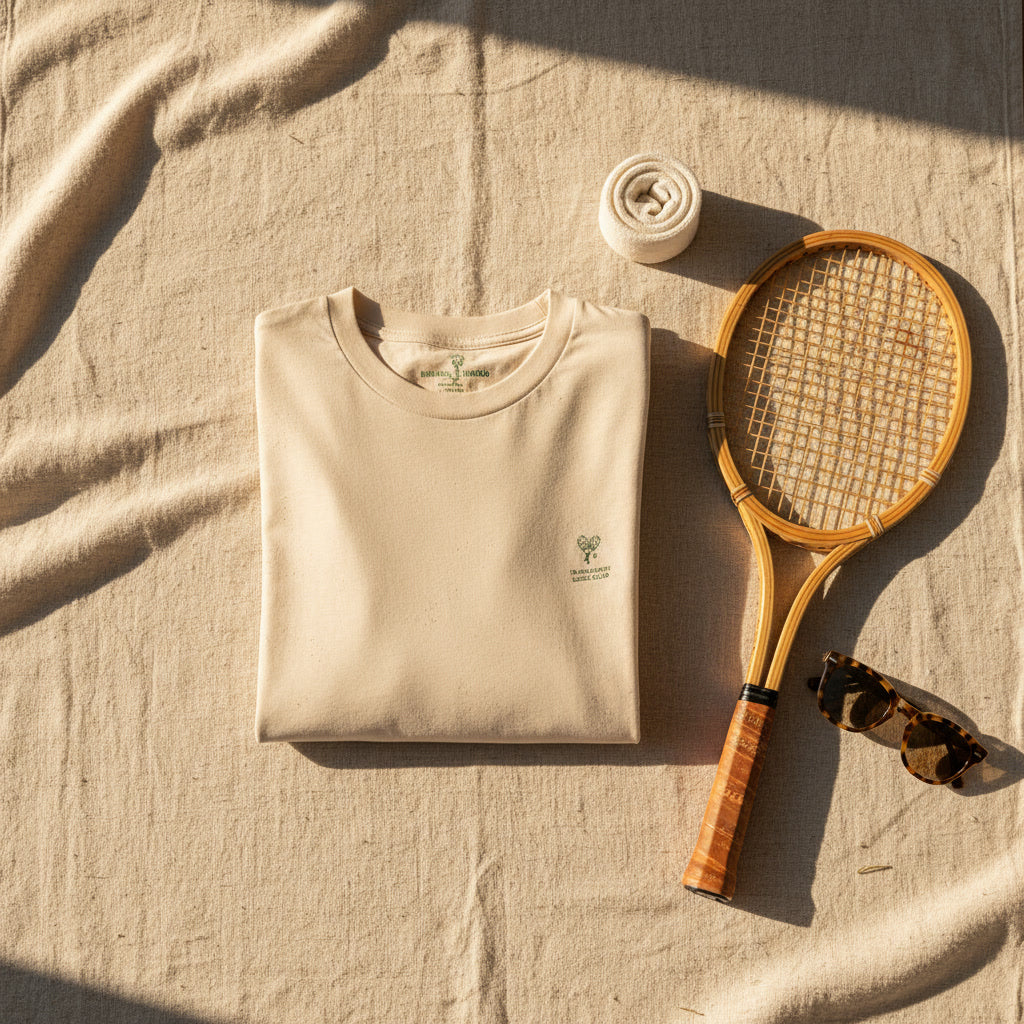 Club Tennis Ecru T-shirt