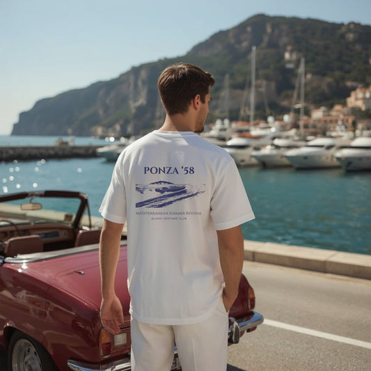Ponza 1958 T-shirt | Island Heritage Club