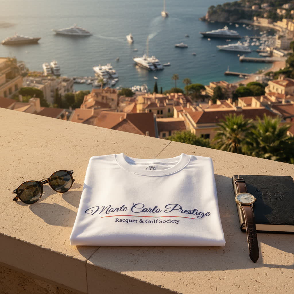 Monte Carlo Prestige White Tshirt
