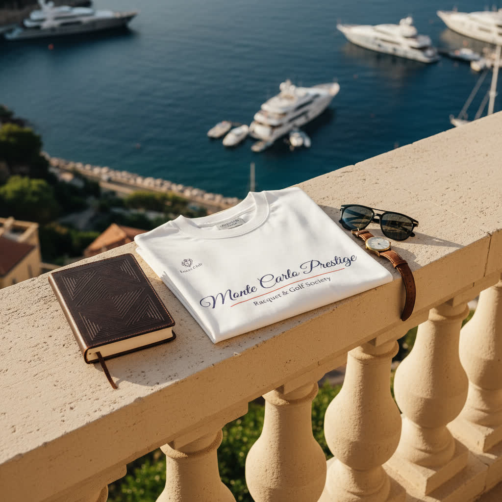 Monte Carlo Prestige White Tshirt