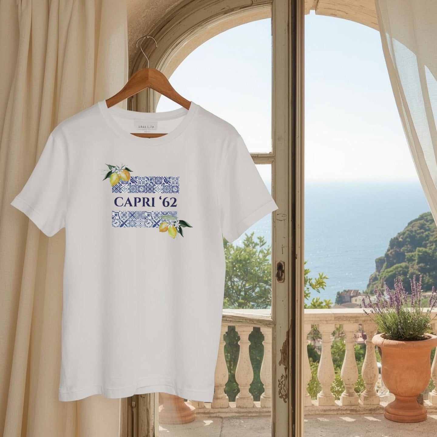 Capri ’62 T-Shirt | Vintage Riviera Charm Meets Modern Elegance