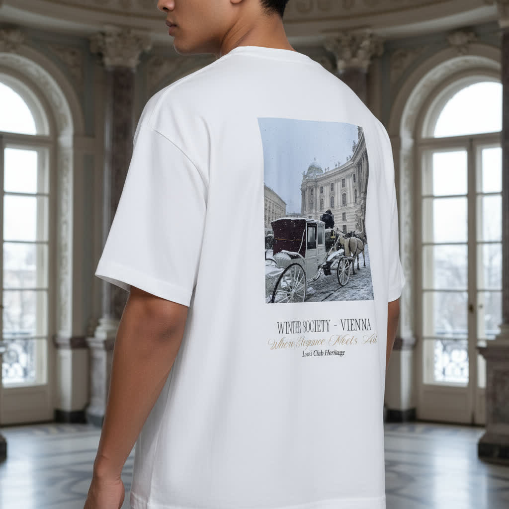 Vienna Winter Society White T-shirt