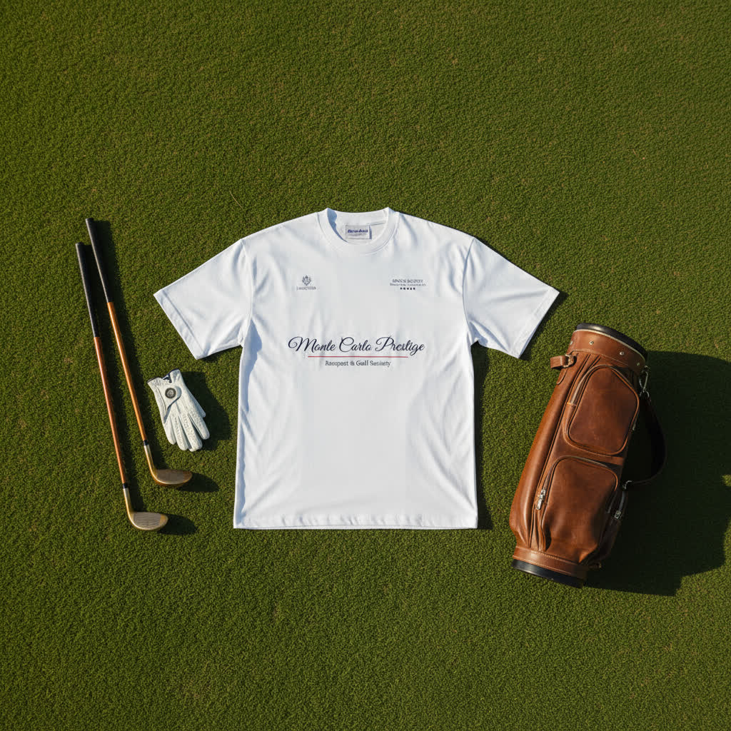 Monte Carlo Prestige White Tshirt