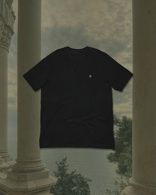 Locci Club Signature Tee Unisex Black | Timeless Minimalism with Quiet Prestige