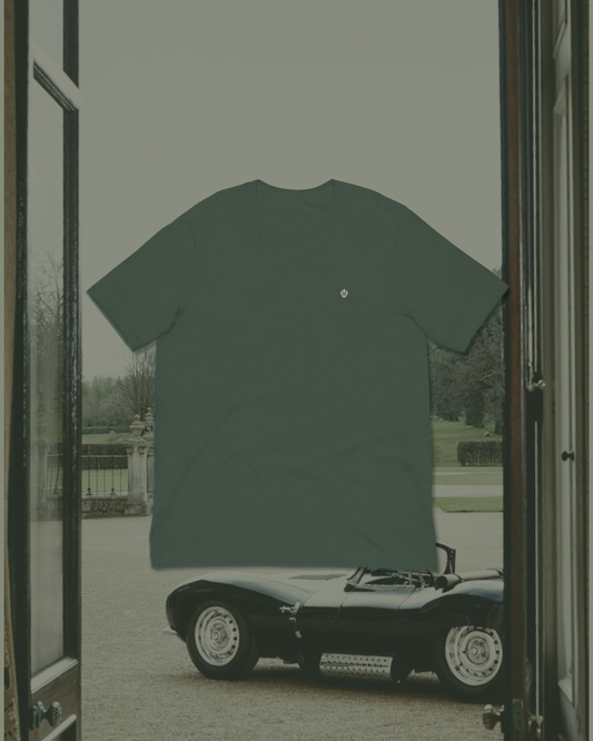 Locci Club Signature Tee Unisex Green | Timeless Minimalism with Quiet Prestige