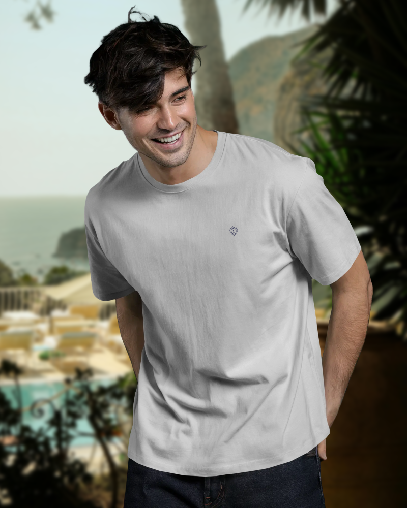 Locci Club Signature Tee Unisex White | Timeless Minimalism with Quiet Prestige